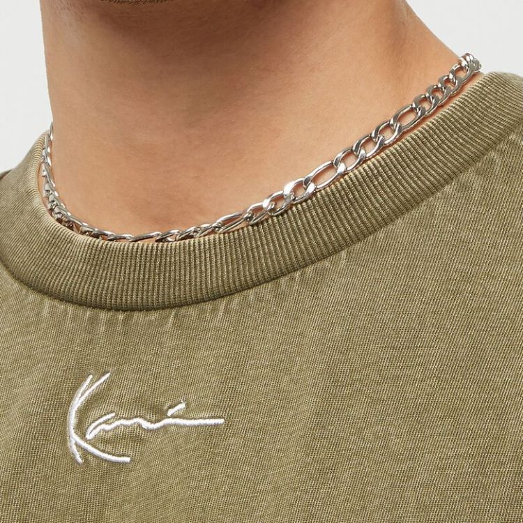 Small Signature Heavy Jersey Washed Boxy Tee