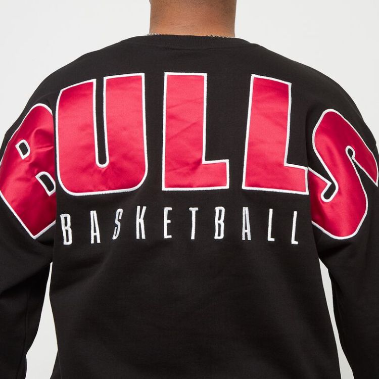 NBA Team First Satin Fleece Crew Chicago Bulls