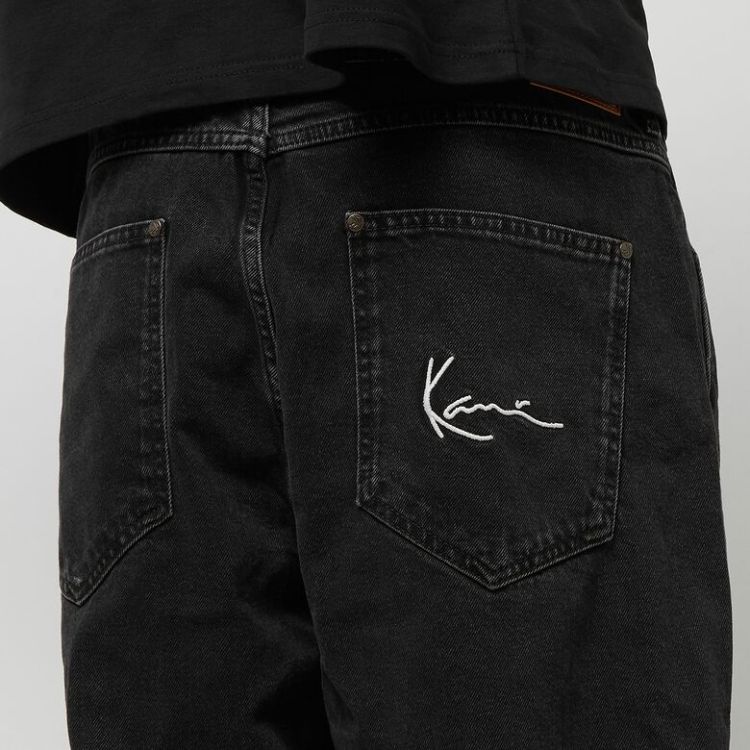 Small Signature Tapered Five Pocket Denim