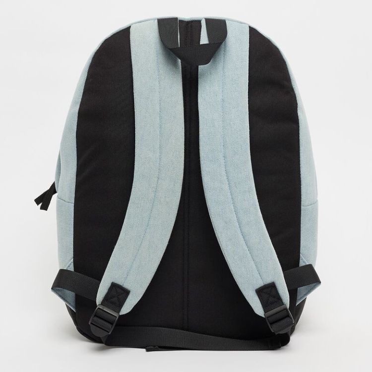 Woven Label Basic Logo Denim Backpack