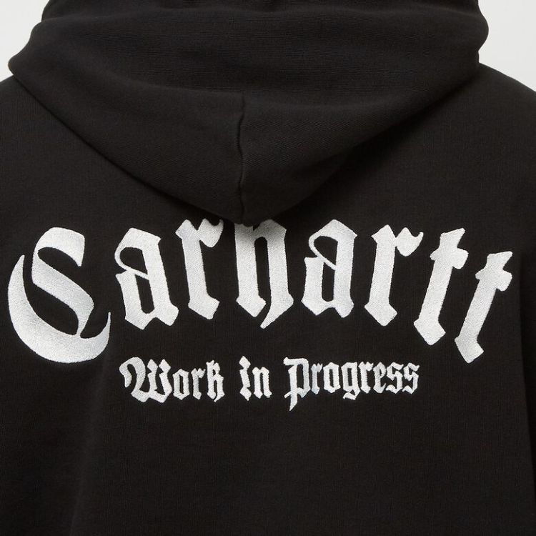 Hooded Onyx Script Sweatshirt