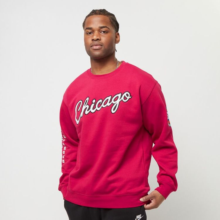 NBA There And Back Fleece Crew Chicago Bulls