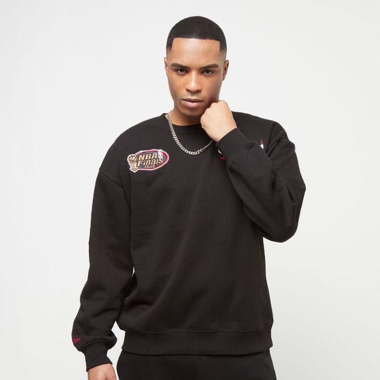 NBA Team First Satin Fleece Crew Chicago Bulls