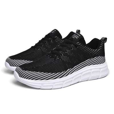 Summer Shoes for Men Fashion Running Ultralight Casual Sneakers Breathable Mesh Lace up Shallow Wear resistant Large Size