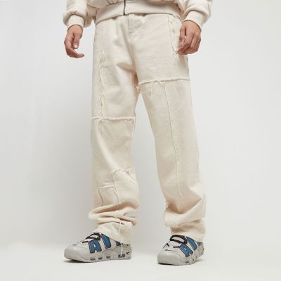 Five Pocket Patchwork Baggy Pants