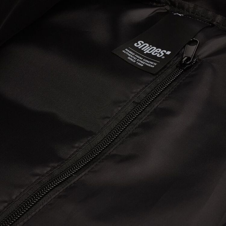 Woven Label Basic Logo Denim Backpack