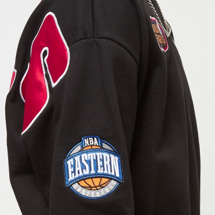 NBA Team First Satin Fleece Crew Chicago Bulls