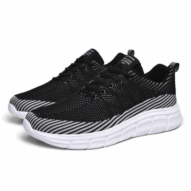 Summer Shoes for Men Fashion Running Ultralight Casual Sneakers Breathable Mesh Lace up Shallow Wear resistant Large Size