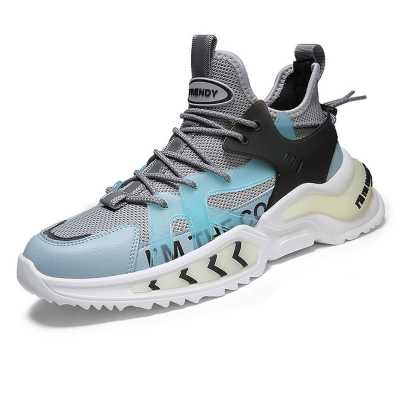 Men Shoes Men Mesh Breathable Sneaker Luminous Travel Shoes Comfortable Soft soled Running Shoes Free Send Shoelace  zapatillas
