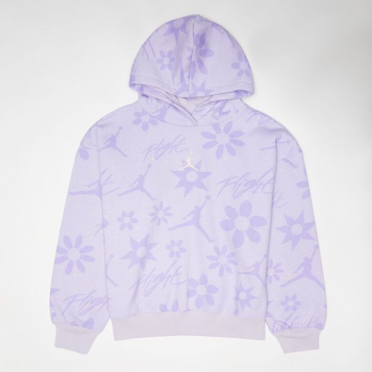 Junior Floral Flight All Over Print Pullover Hoodie
