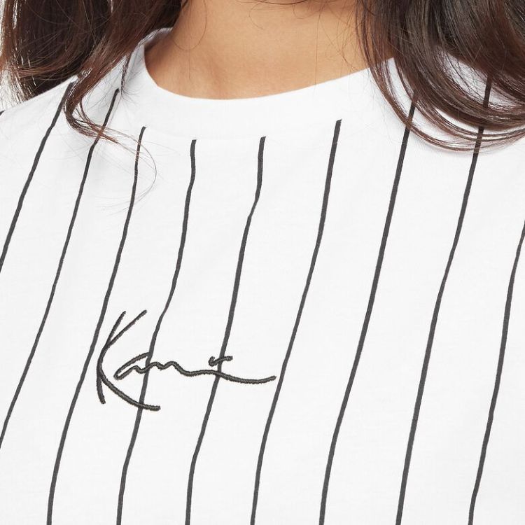 Small Signature Essential Pinstripe OS Tee