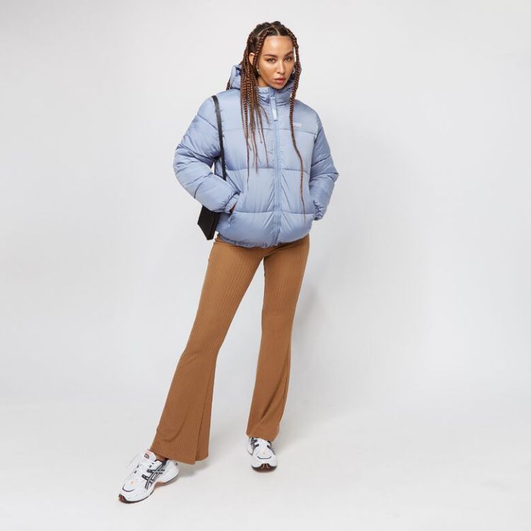 Small Logo Hooded Puffer Jacket