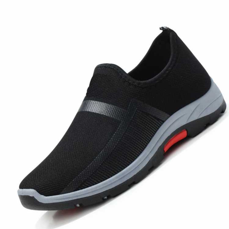 Slip on Men Shoes Mesh Sport Shoes Male Big Size Running Shoes Man Low Top Blue Sneakers Breathable Men's Summer Sports Shoe