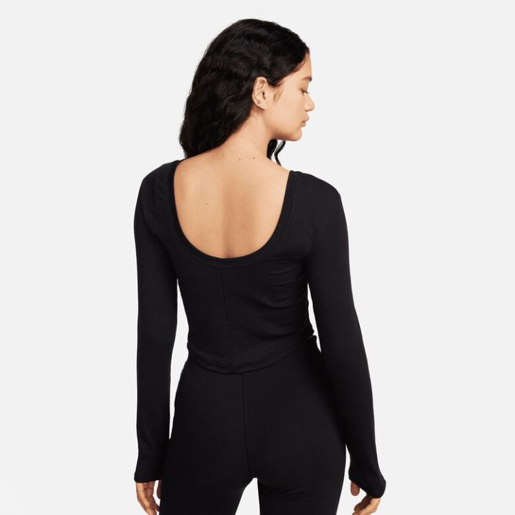Sportswear Chill Knits Mini-Ribbed Long Sleeve Top