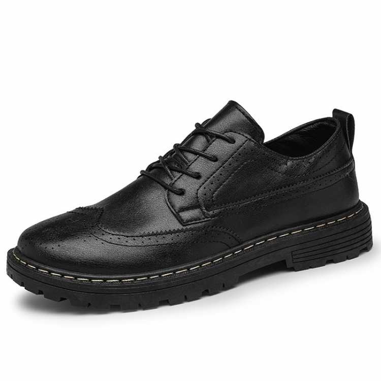 2021 New Men Oxford Patent Leather Dress Shoes Brogue Lace Up Flats Male Casual Shoes Footwear Loafers Men Size 39 44