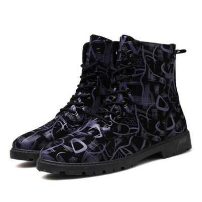 Autumn Mid Calf Genuine Leather Martin Boots Men Cowboy Tactical Boots Lace up Shoes Male Desert Men Boots Bota Masculina
