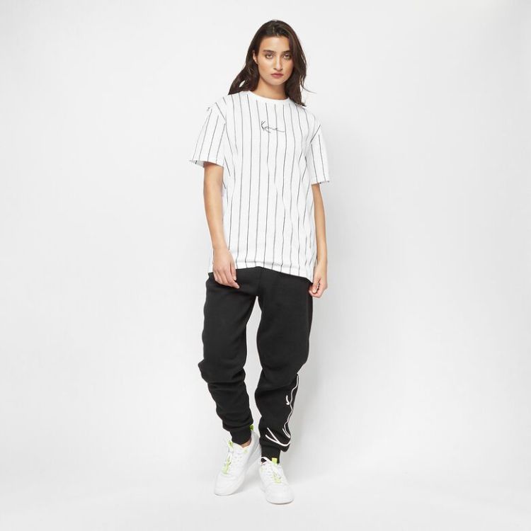 Small Signature Essential Pinstripe OS Tee