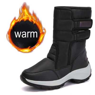 Women snow boots platform winter boots Women Shoes thick plush waterproof non slip boots women winter shoes big size