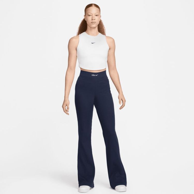Sportswear Trend Rib Flared Pants