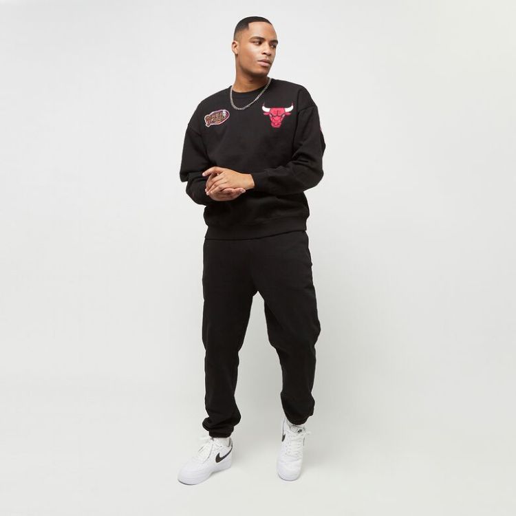 NBA Team First Satin Fleece Crew Chicago Bulls