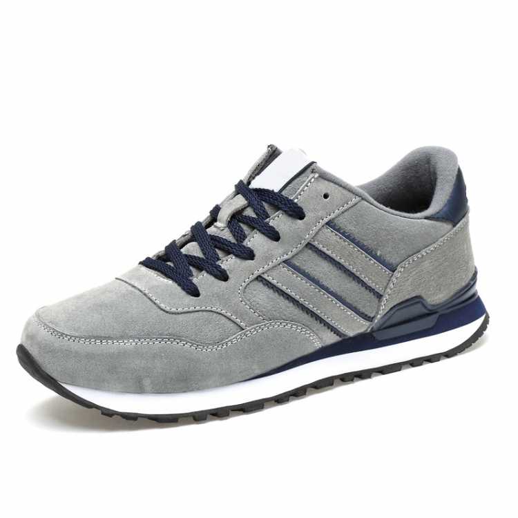 Men's Casual Shoes Simple Suede Lightweight Breathable 2021 Fashion Anti collision Cushioning Wear resistant Non slip Shoes Men