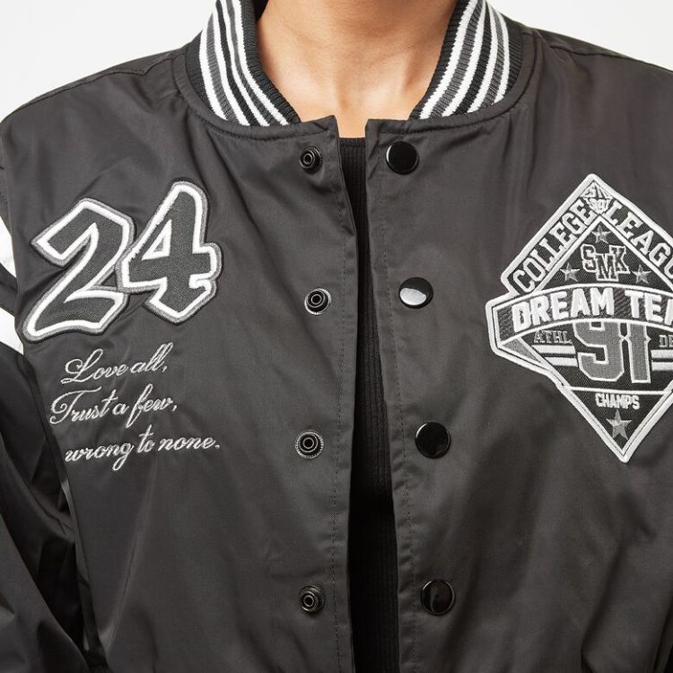 Varsity Cropped Jacket