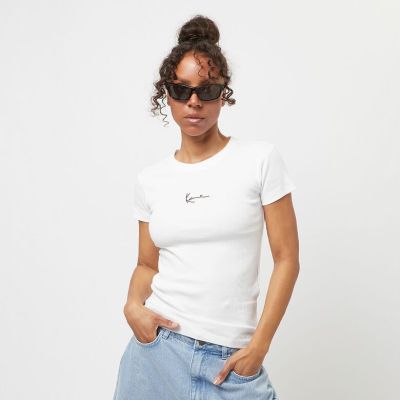 Small Signature Rib Tee