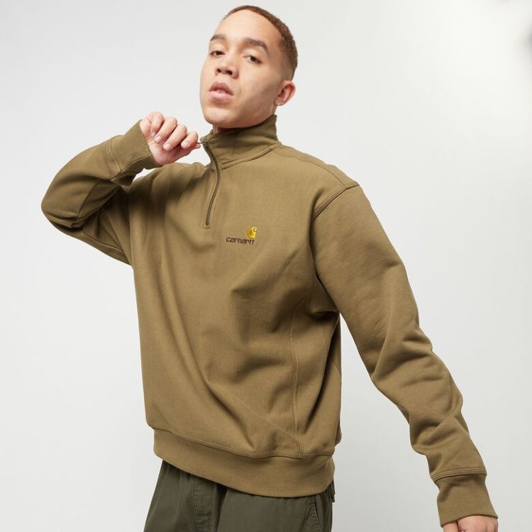 Half Zip American Script Sweatshirt