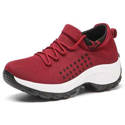 Trainers Ladies Mesh Lightweight Soft Breathable Sneakers Comfortable Durable Platform Casual Female Footwear Size35 39