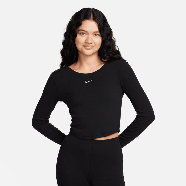 Sportswear Chill Knits Mini-Ribbed Long Sleeve Top