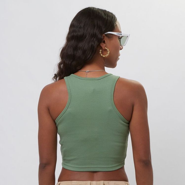 Ayla Crop Top Vintage Washed Cypress