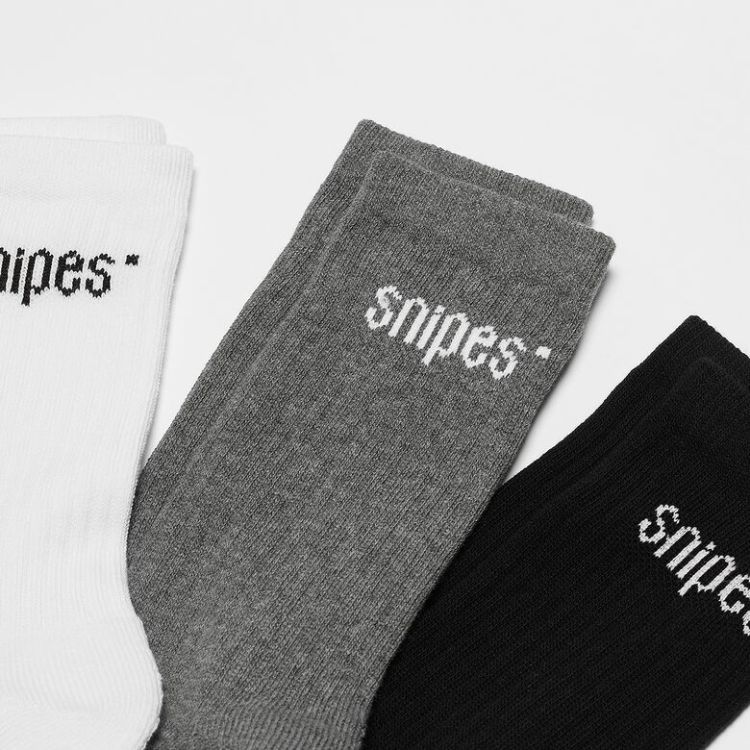 Small Logo Essential Crew Socks (3 Pack)