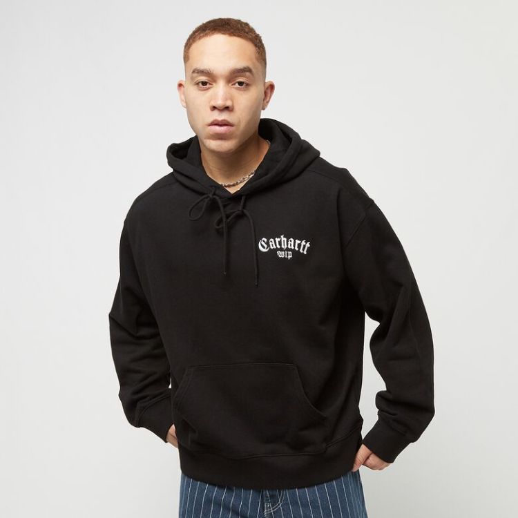 Hooded Onyx Script Sweatshirt