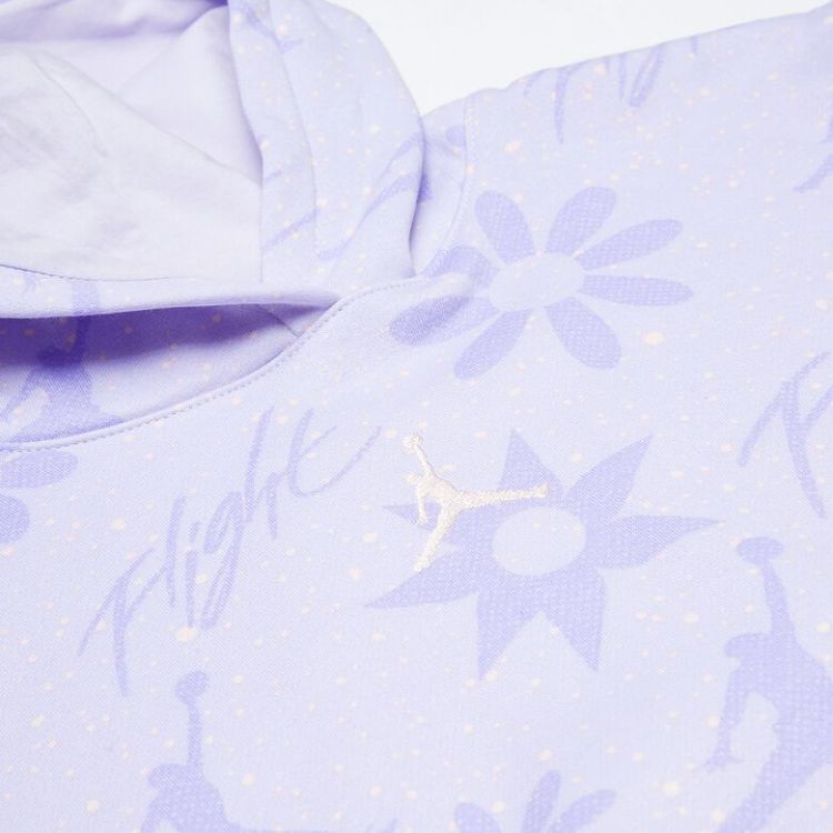 Junior Floral Flight All Over Print Pullover Hoodie